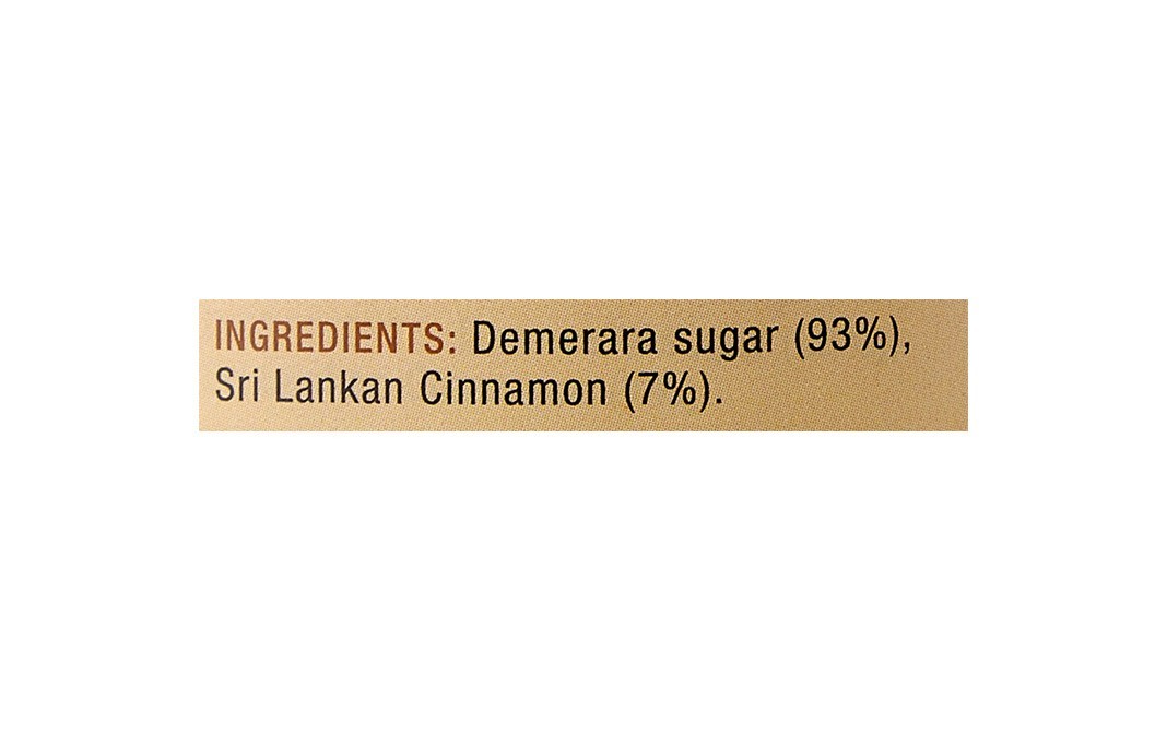 Sprig Demerara Sugar Infused with Real Sri Lankan Cinnamon   Glass Jar  175 grams